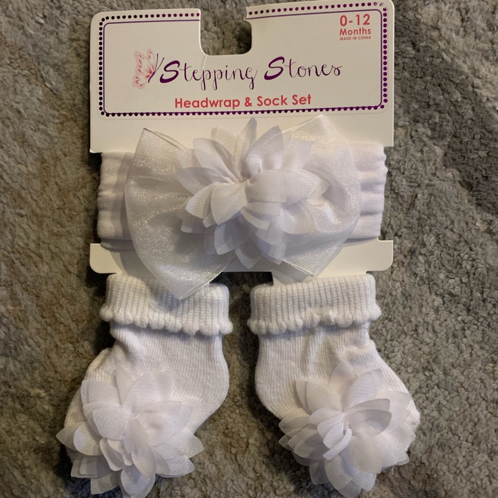 Head wrap and Sock set